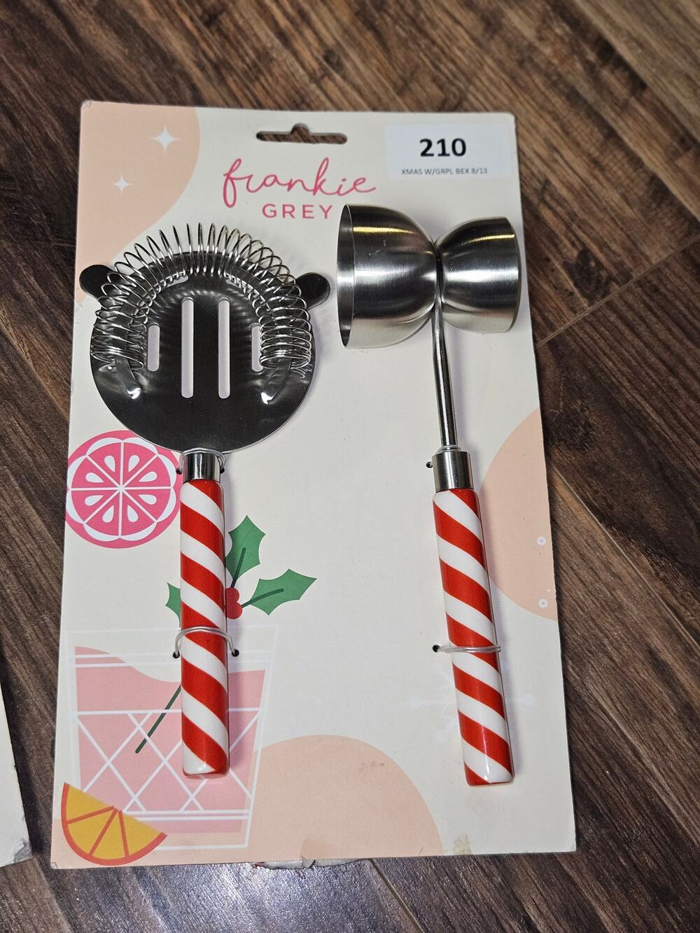 Frankie Grey Holiday Bar Tools